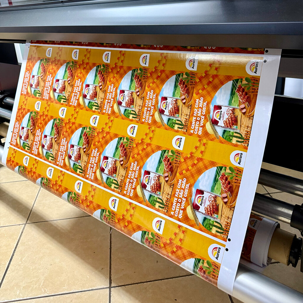 Adesivos de chão e áreas refrigeradas